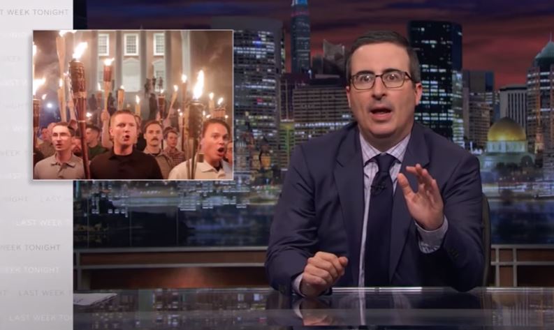 John Oliver And The White Supremacist Rally Fizx