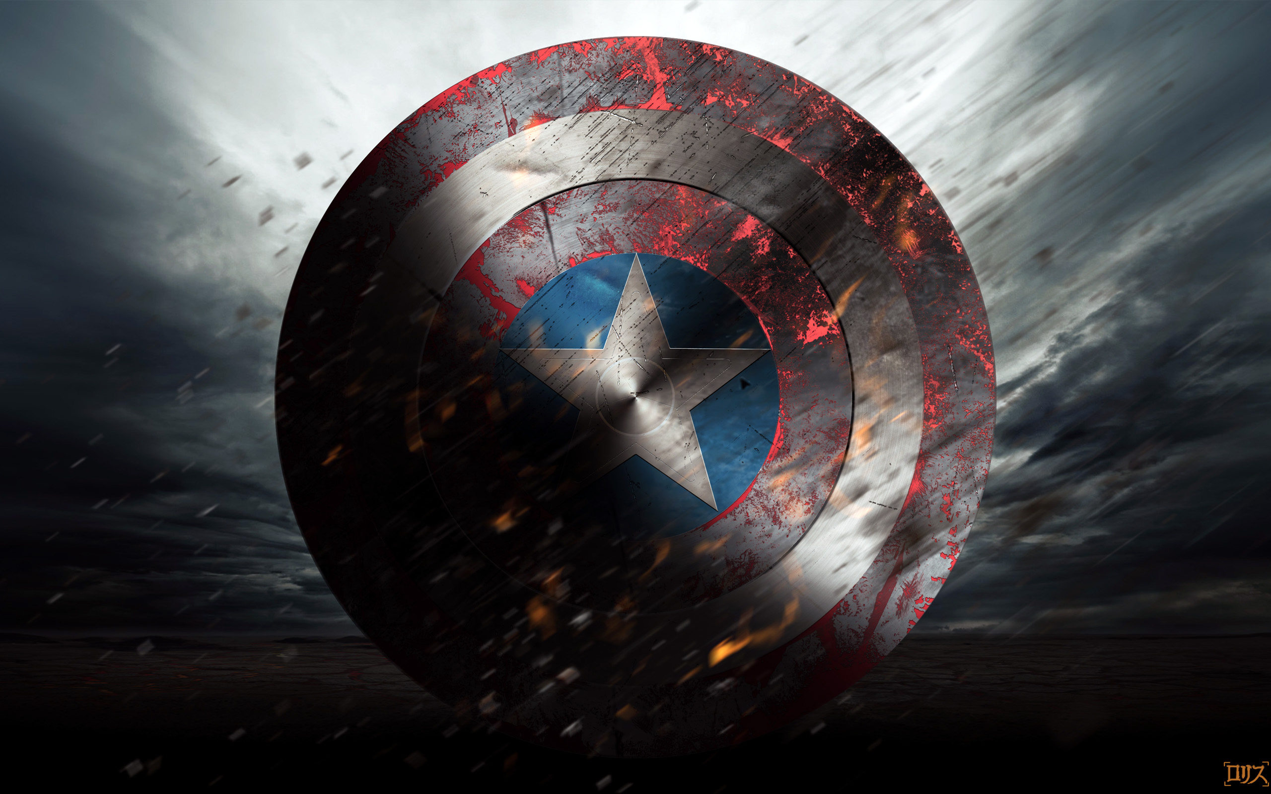 Captain America Shield Wallpaper HD