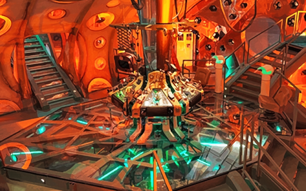 New TARDIS Interior SPOILER by gfoyle