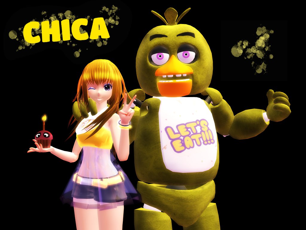Chica Fnaf - 50 recent pictures for coloring - iconcreator.i