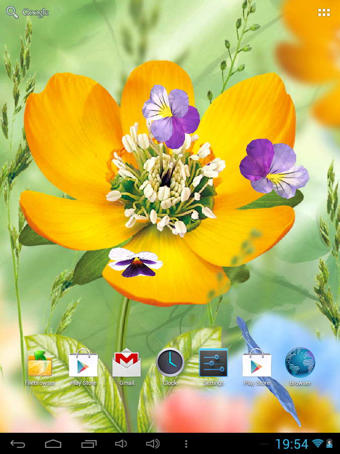 Flowers Live Wallpaper Beautiful Dynamic Animated With Real