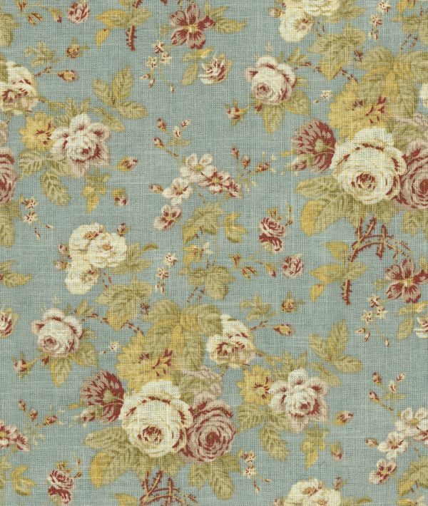 Rose Sonata Waverly Fabrics Wallpaper