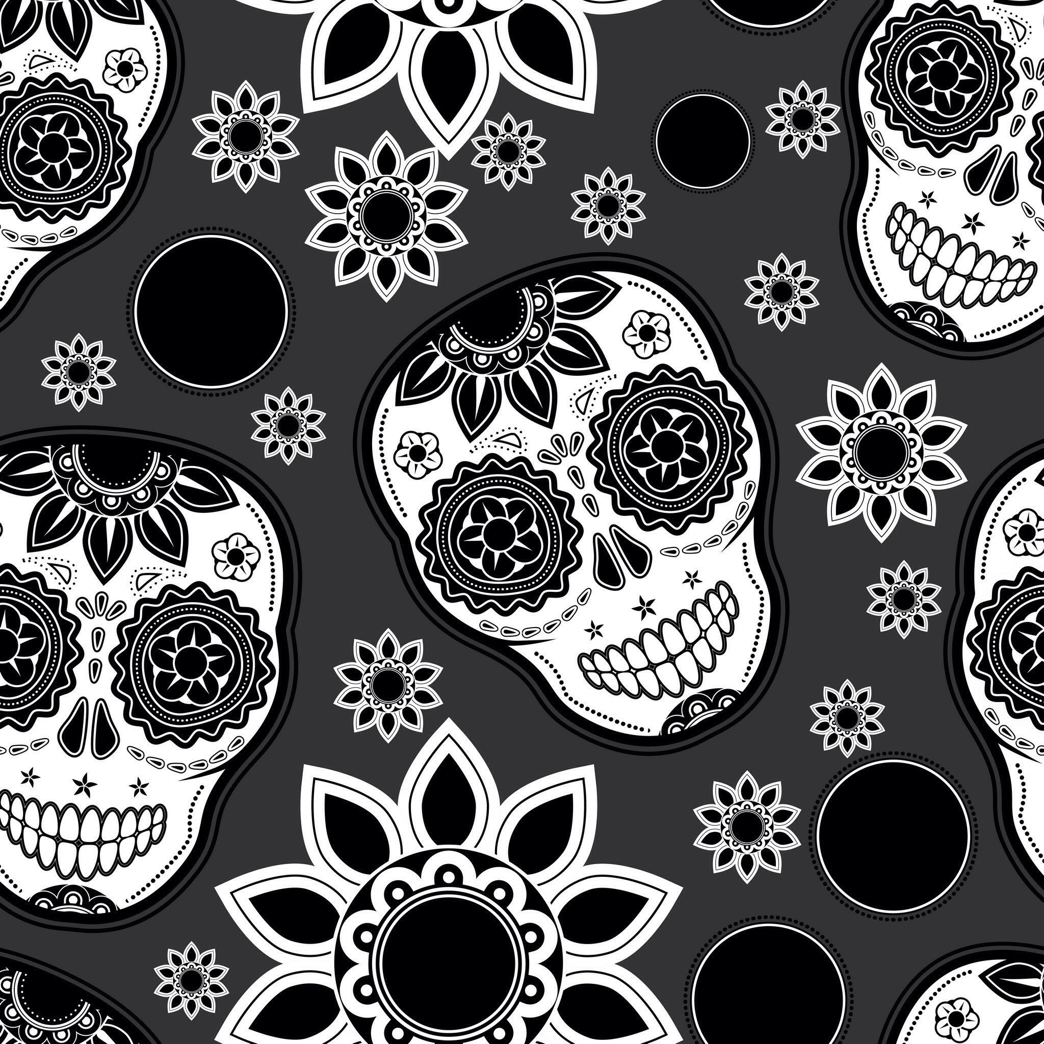 Sugar Skull Wallpaper For iPhone