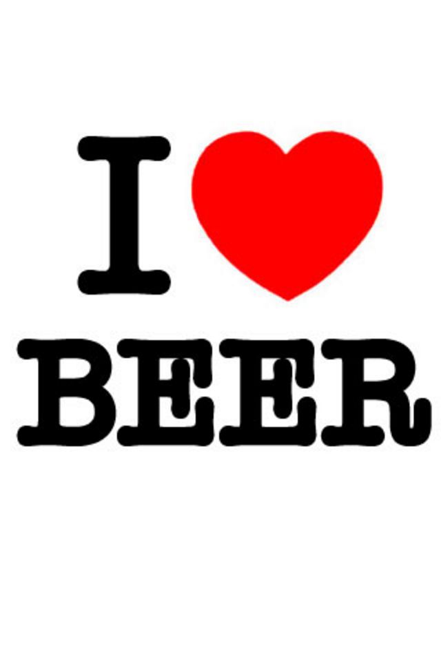 Love Beer iPhone Wallpaper HD