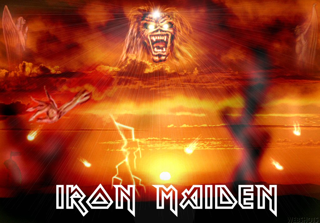 Iron Maiden Logo Wallpaper