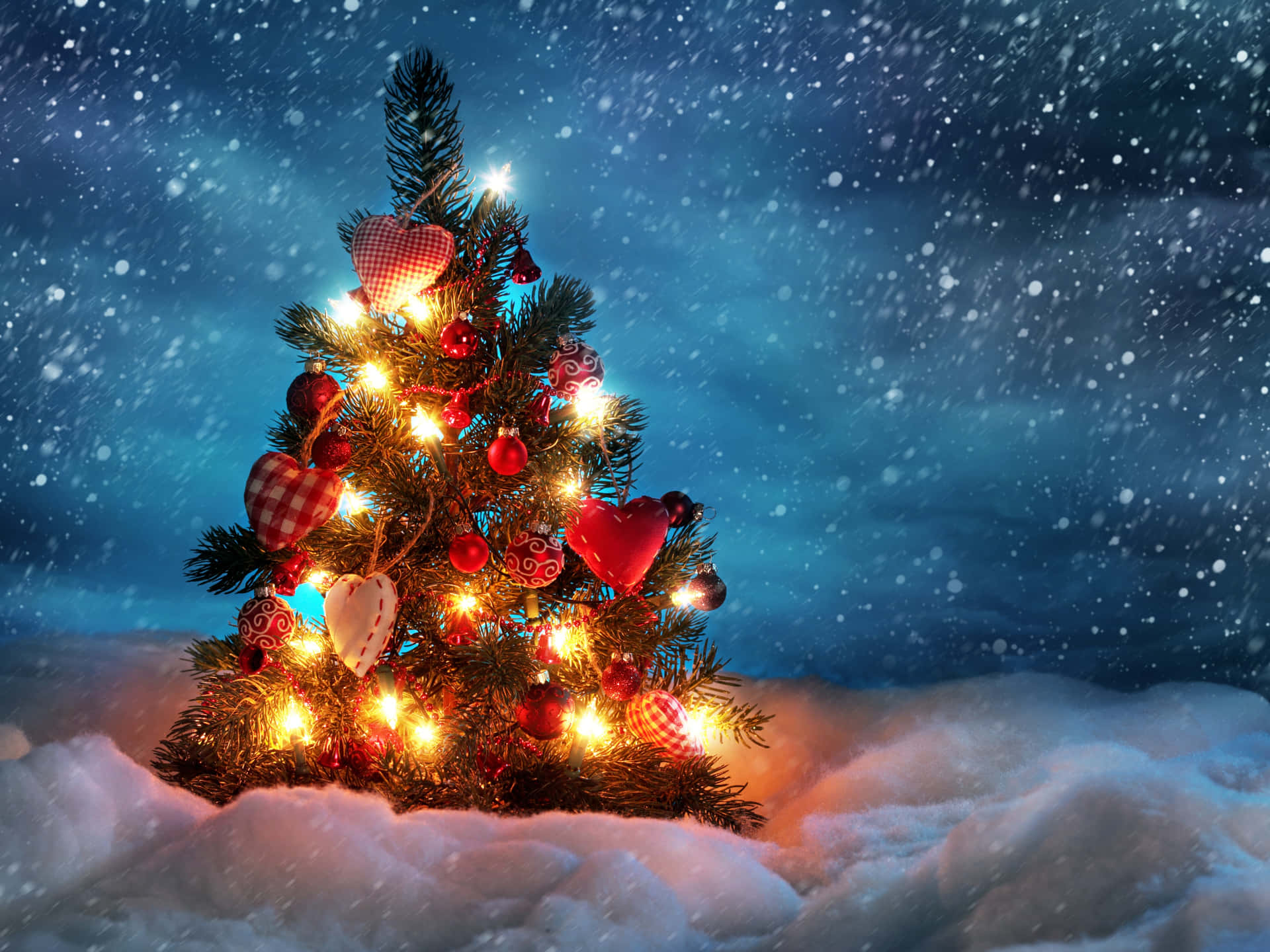 Christmas Snow Wallpaper