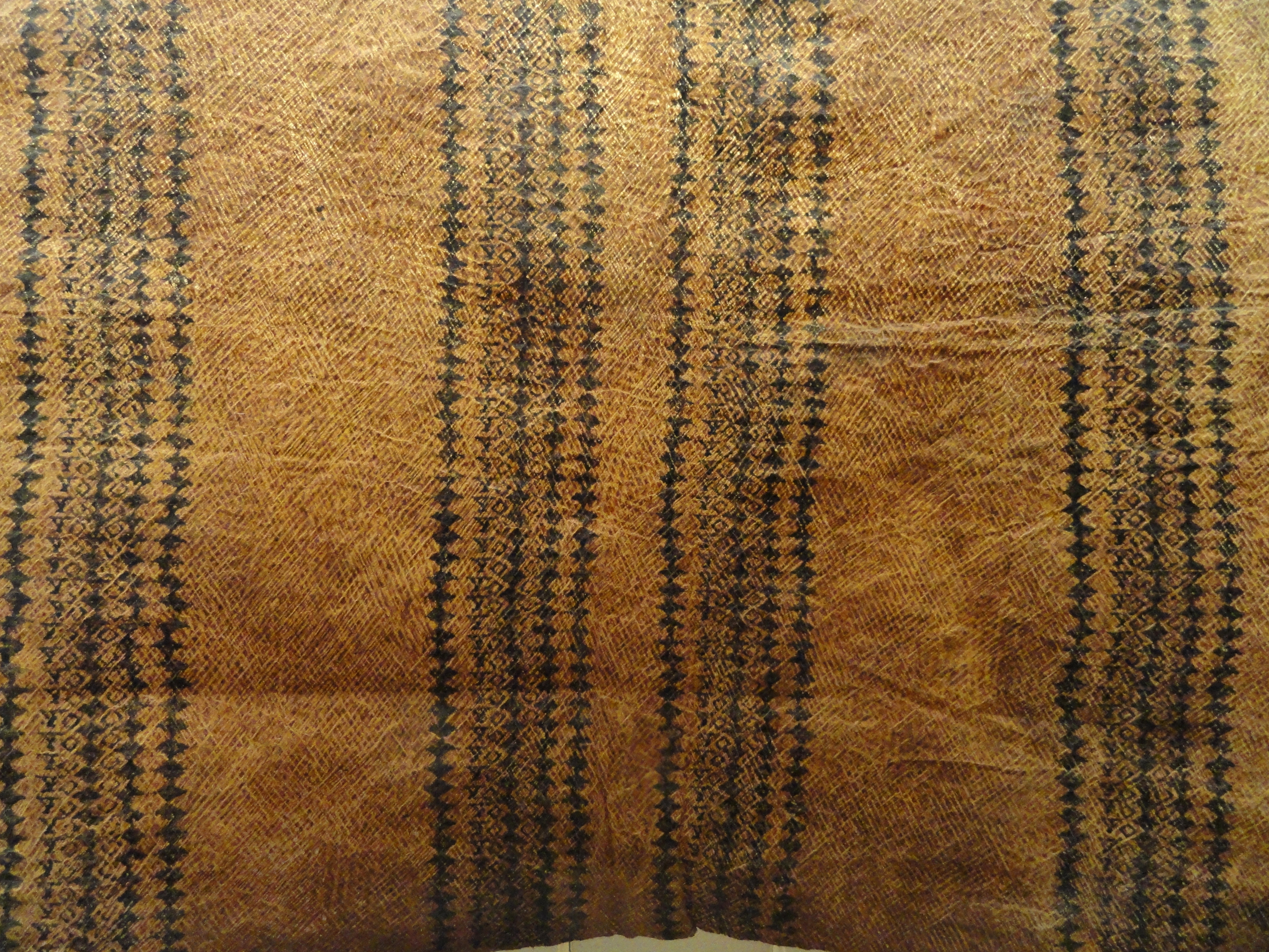 File Kapa Or Tapa Cloth Hawaii Collected Before Pacific
