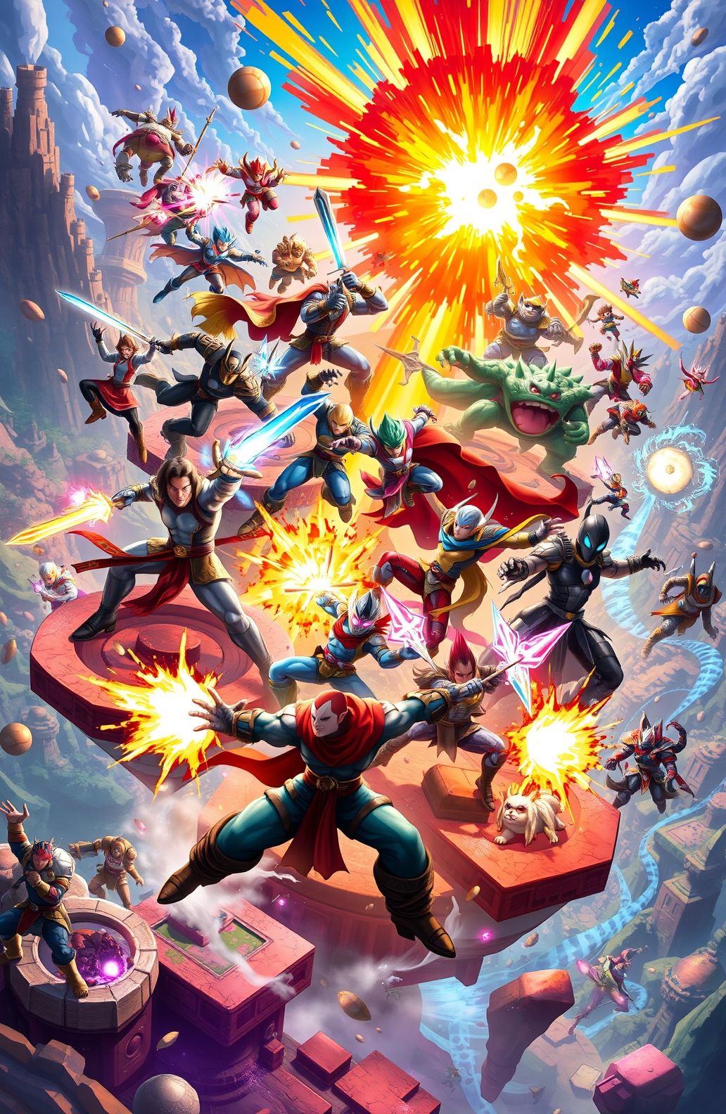 Video Game Characters Wallpaper