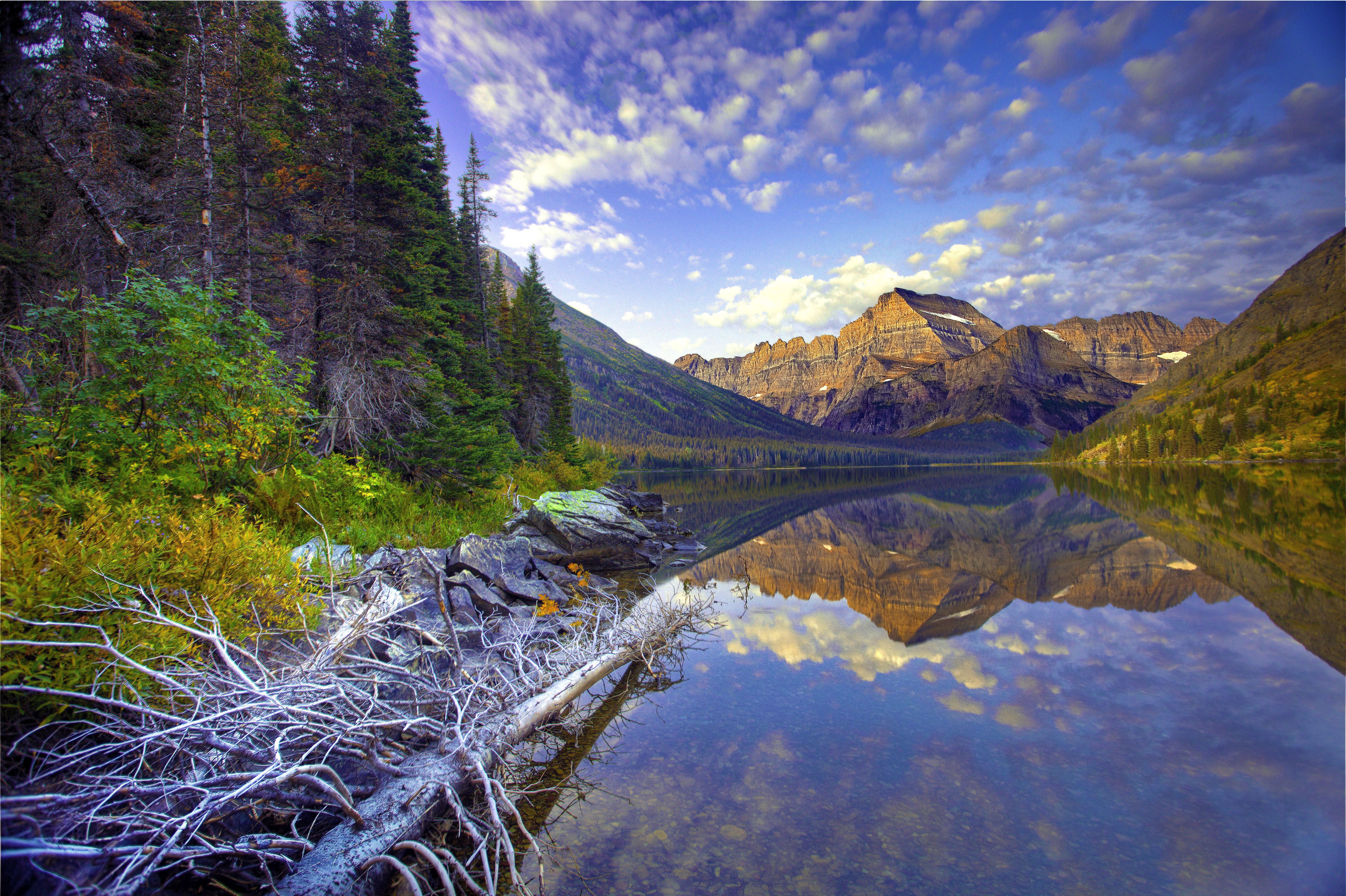 Lake Josephine Montana Puter Wallpaper Desktop Background