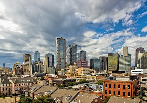  Downtown Dallas Digital Picture photo  wallpaper scre ensaver Dallas