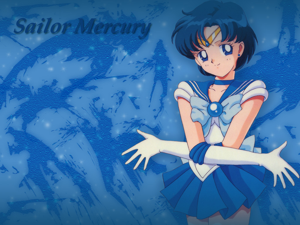 Sailor Mercury Mizuno Ami Tiara Wallpaper