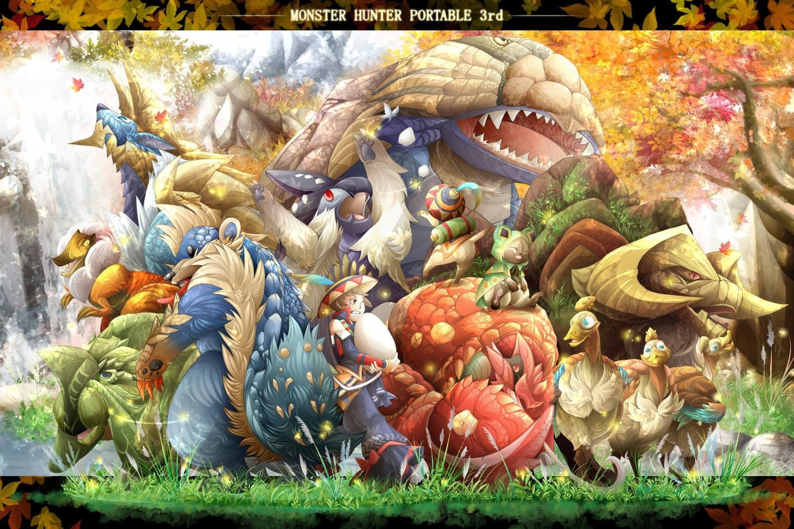 Monster Hunter Portable 3rd HD Wallpaper Background Image