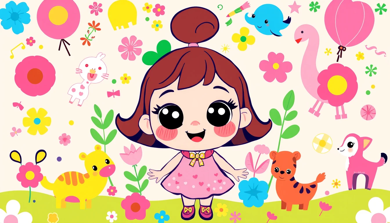 Toca Boca Girl Wallpaper