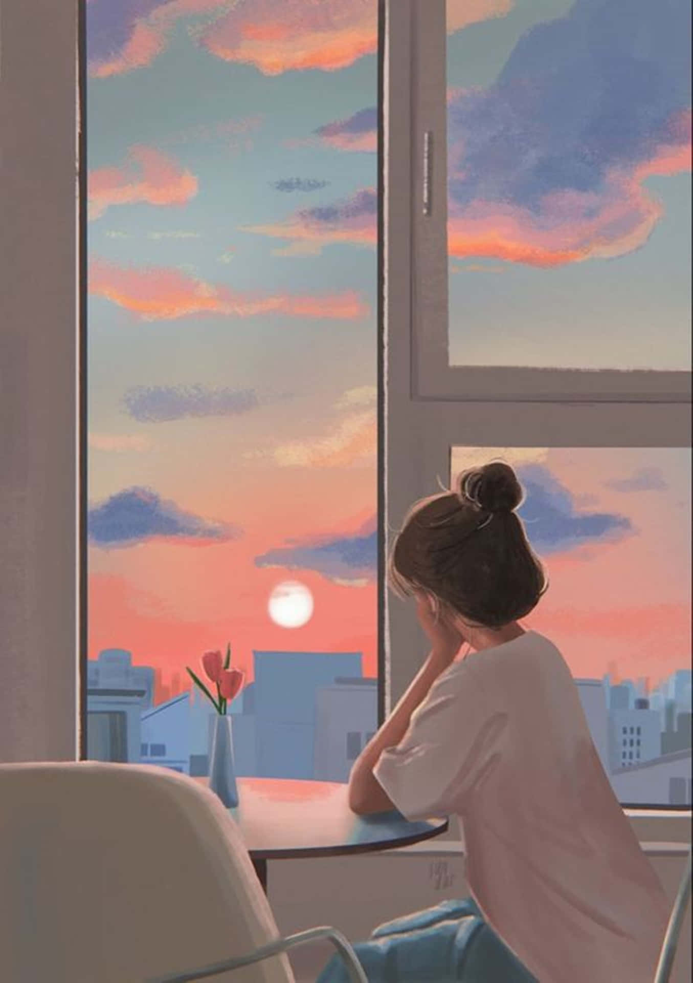 Anime Girl Aesthetic Wallpaper