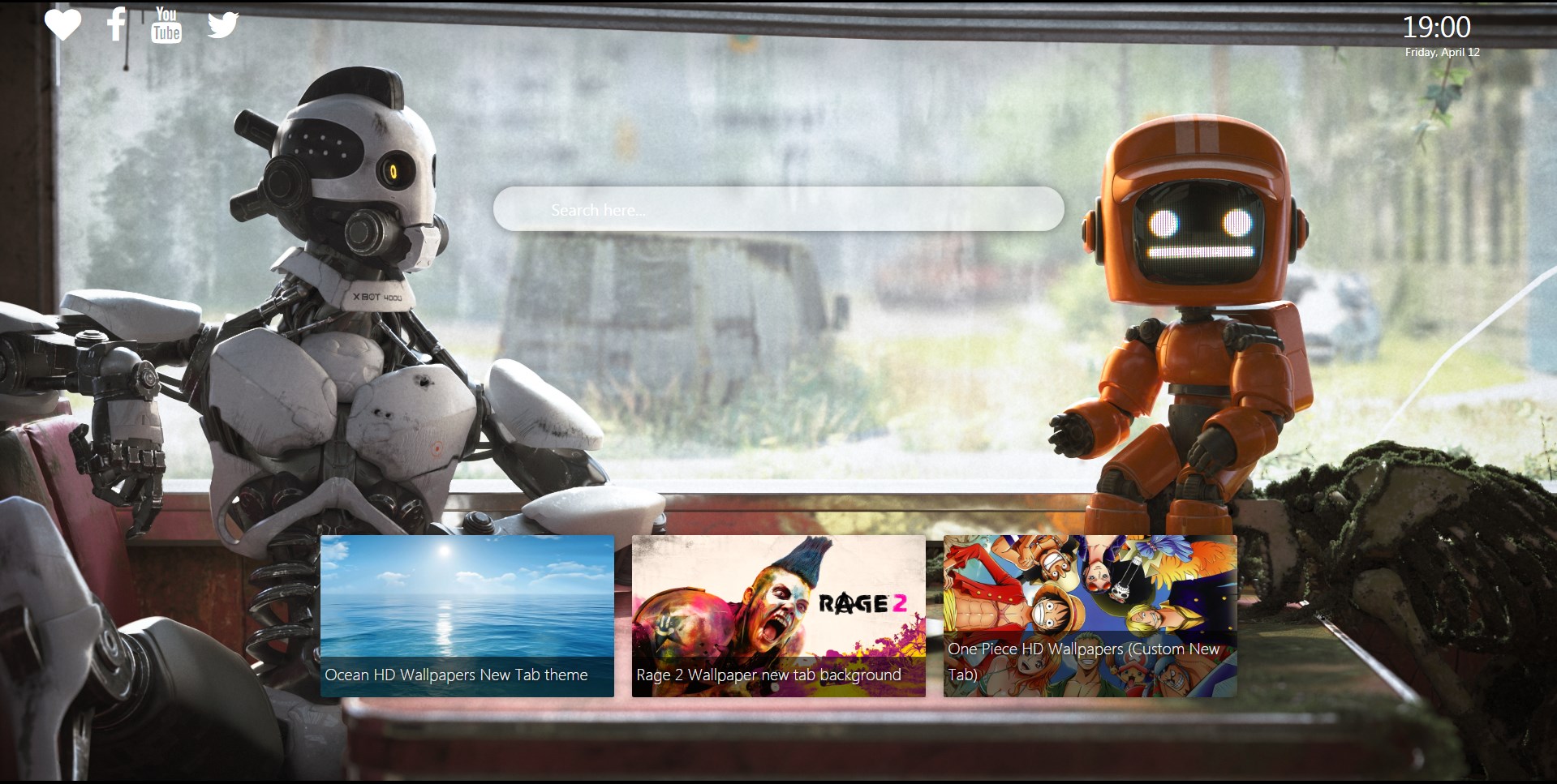 Love Death And Robots Wallpaper Background New Tab Tabsy