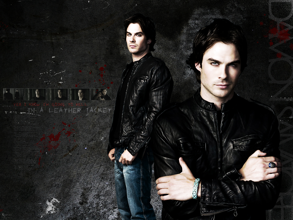 Damon Salvatore The Vampire Diaries Saga Wallpaper