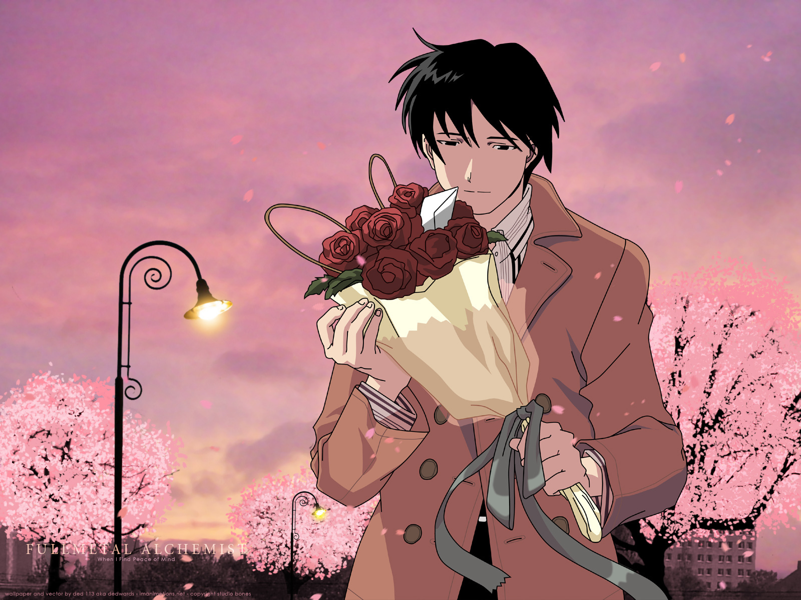 When I Find Peace Of Mind Roy Mustang Wallpaper