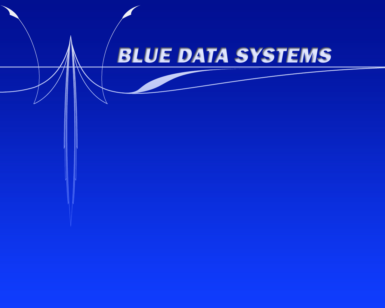 Wallpaper Business Blue Data Systems Background