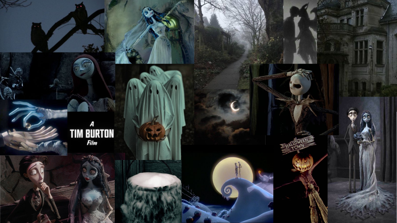 Aesthetic Creator A Corpse Bride and Nightmare Before Christmas