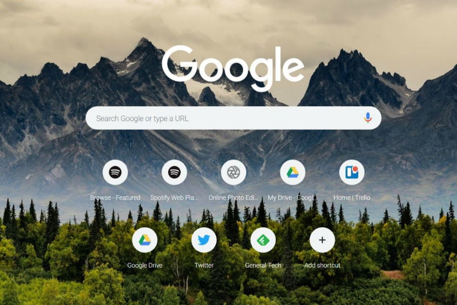 how to put google search bar on home screen