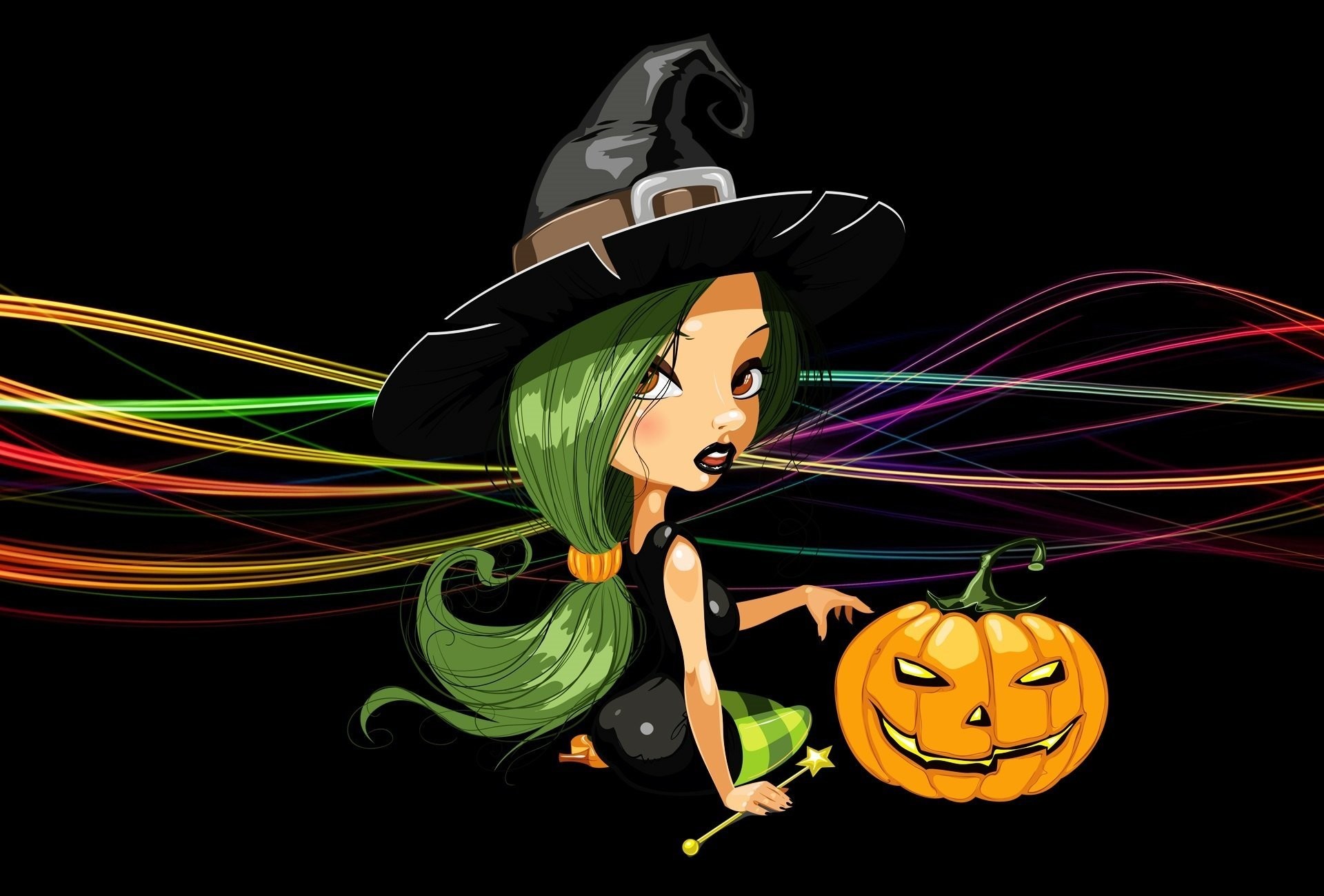 Halloween Witch Wallpaper