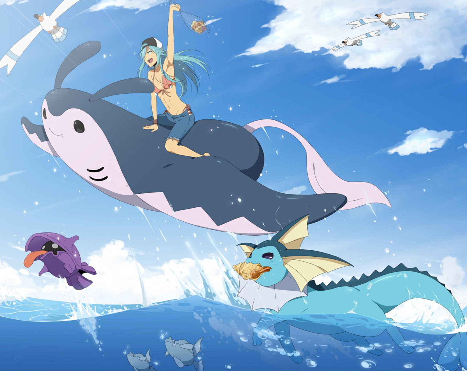 Ocean Pokemon Wallpaper And Background Image