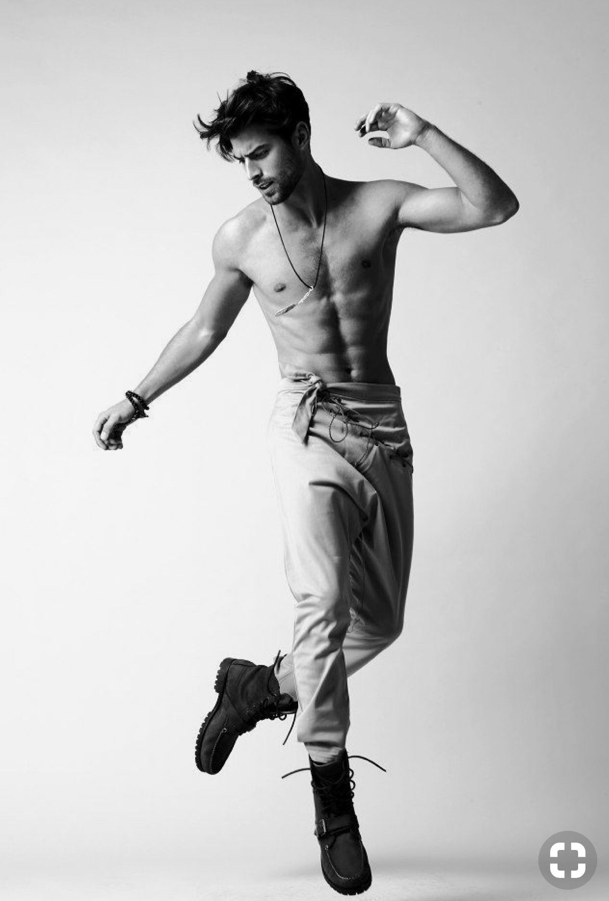 Male Body Pose Wallpaper