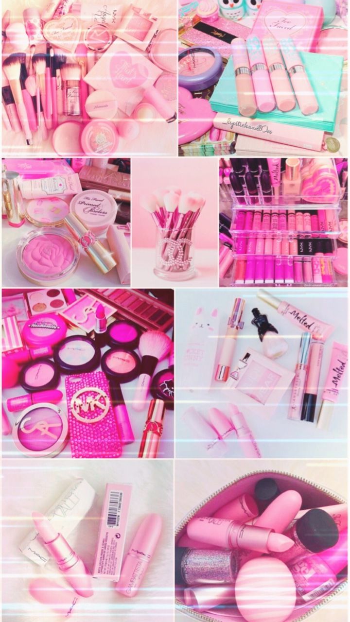Pink Makeup Wallpaper
