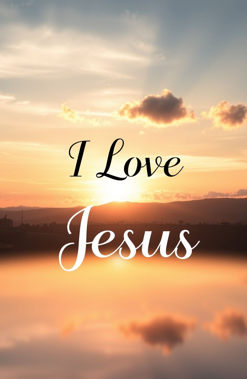 I Love Jesus Wallpaper
