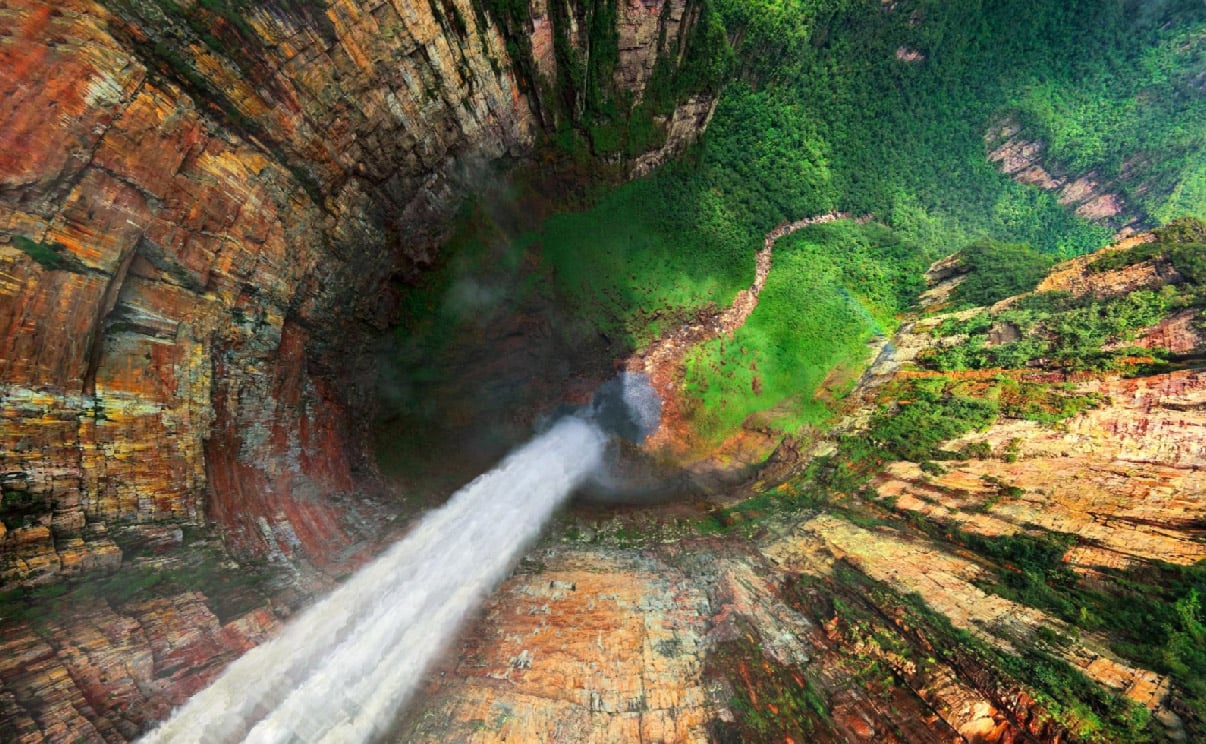 Hide Waterfall Animated Wallpaper   DesktopAnimatedcom