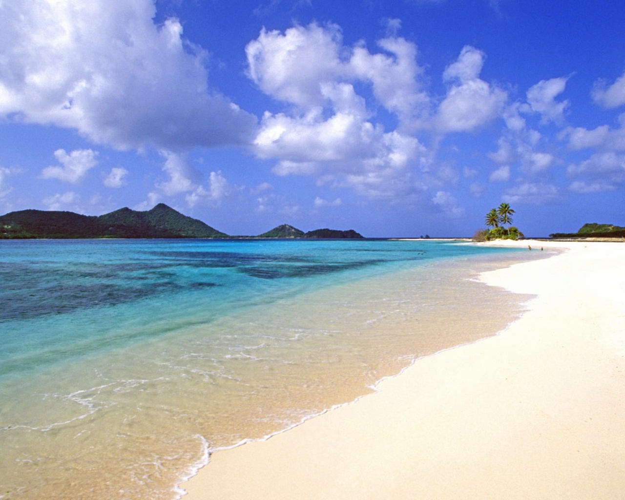 Calm Exotic Beach Desktop Pc And Mac Wallpaper
