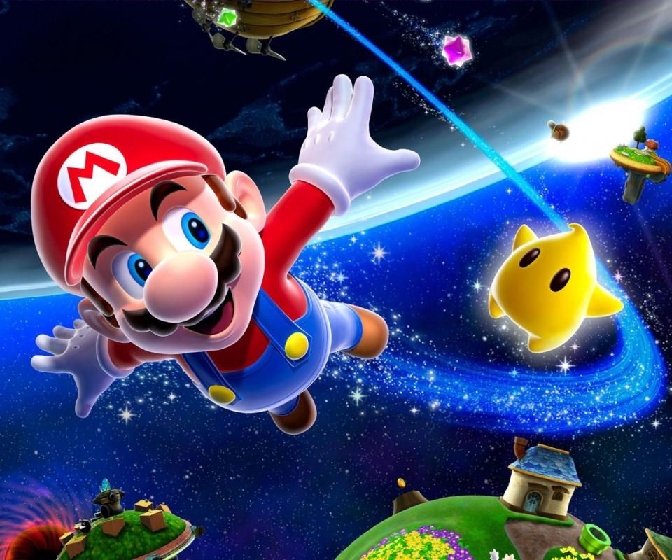 Mario Play On Star Android Wallpaper Cell Phone HD