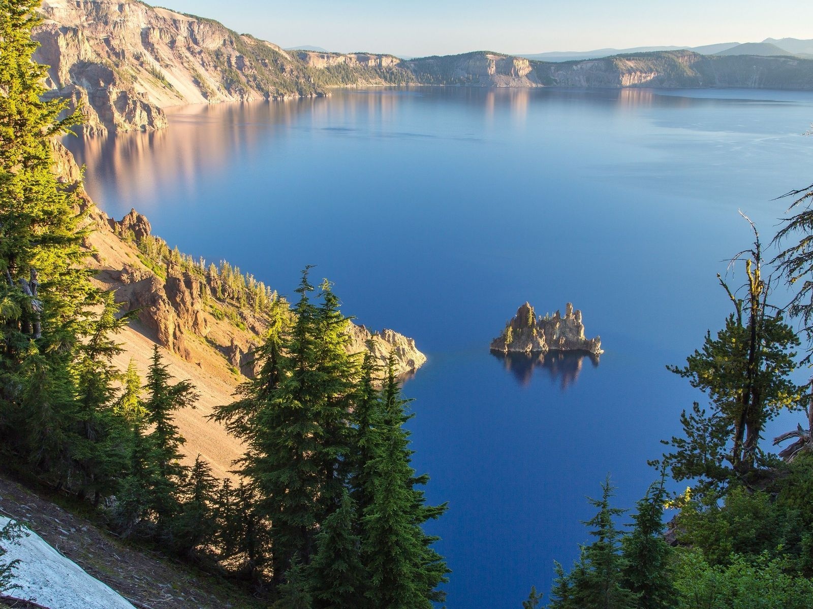 Crater Lake Oregon Usa Desktop Pc And Mac Wallpaper