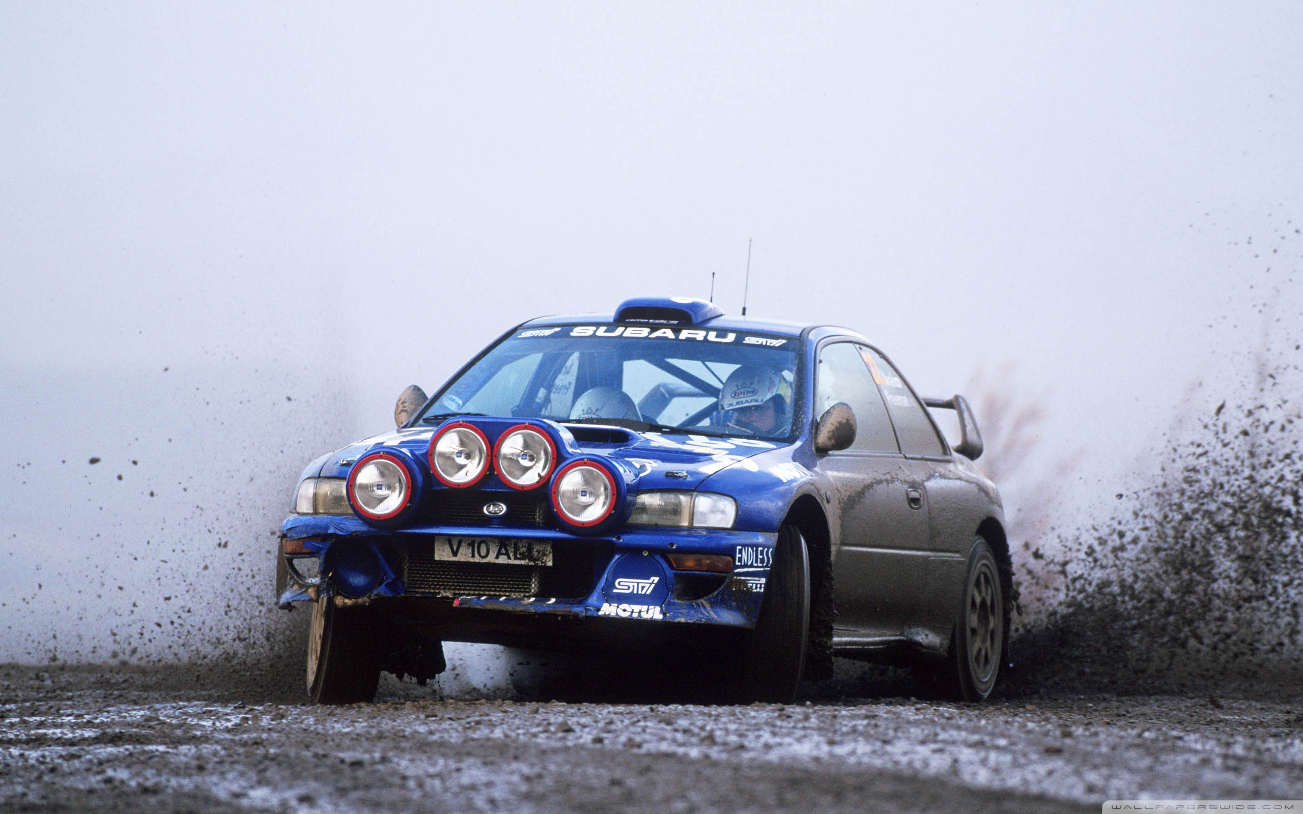 Subaru Impreza Rally Car HD Desktop Wallpaper High Definition