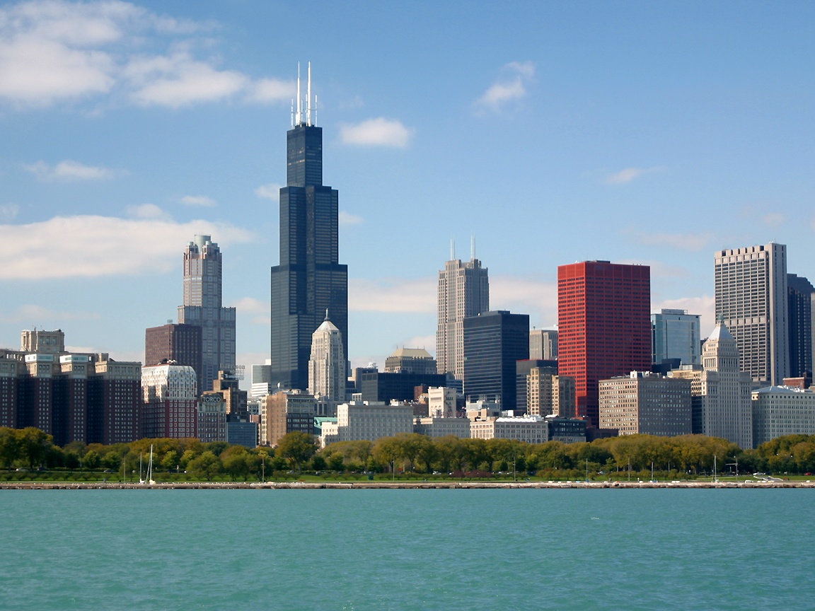 Chicago Skyline Desktop Wallpaper 1 1152x864