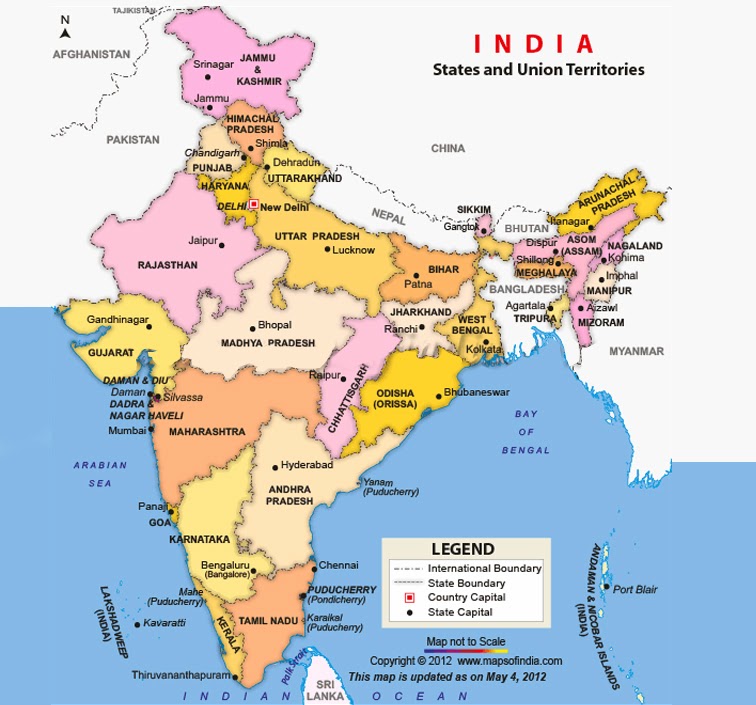 HD Wallpaper India Map Image
