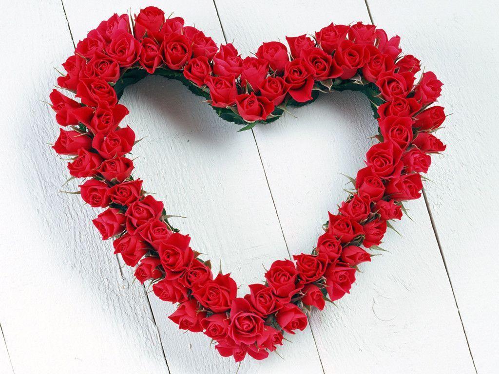Red Rose Heart Wallpaper