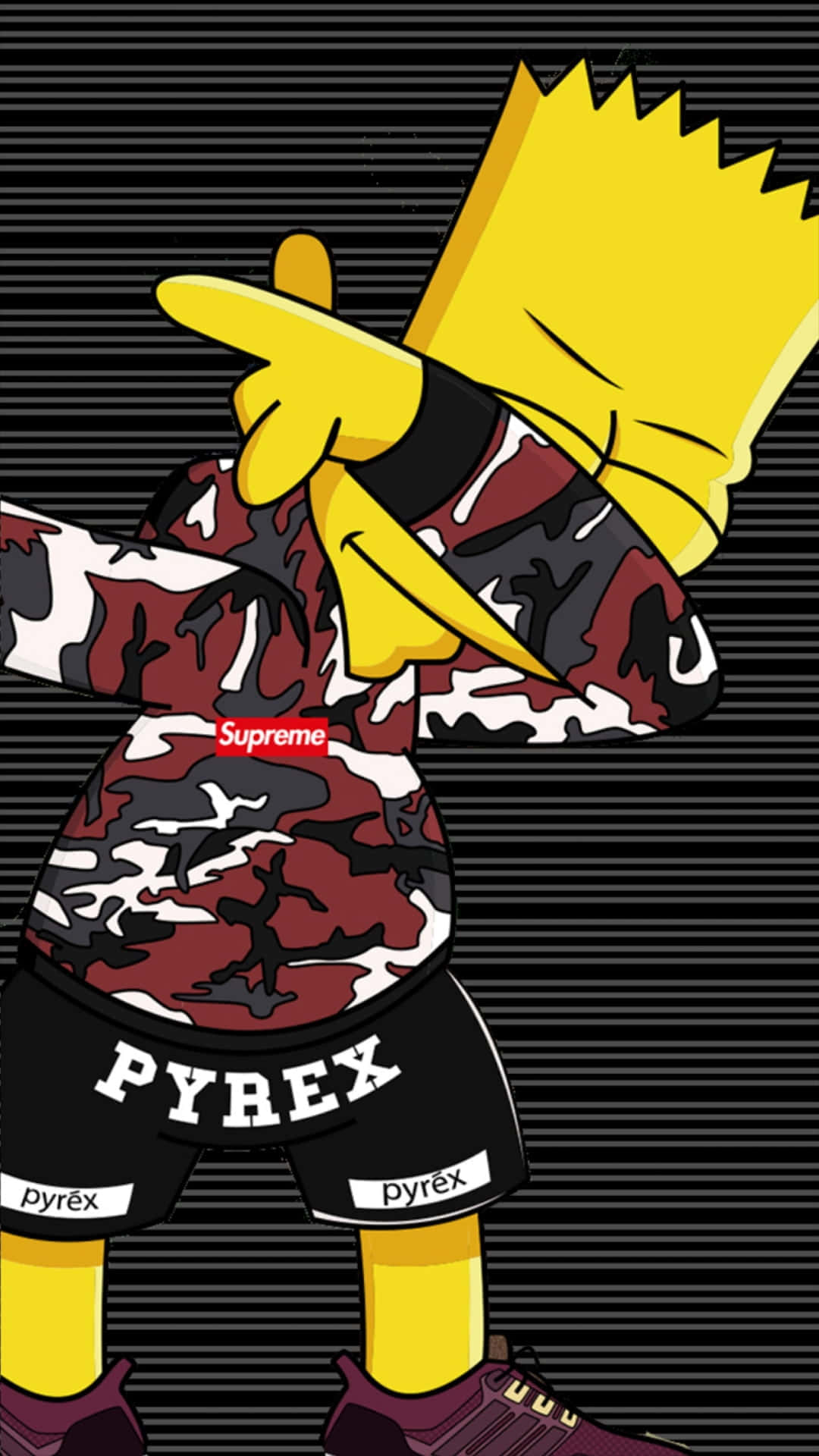 Supreme Cartoon Spongebob Wallpaper