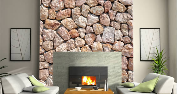 White Stones Wall Paper Dezign With A Z