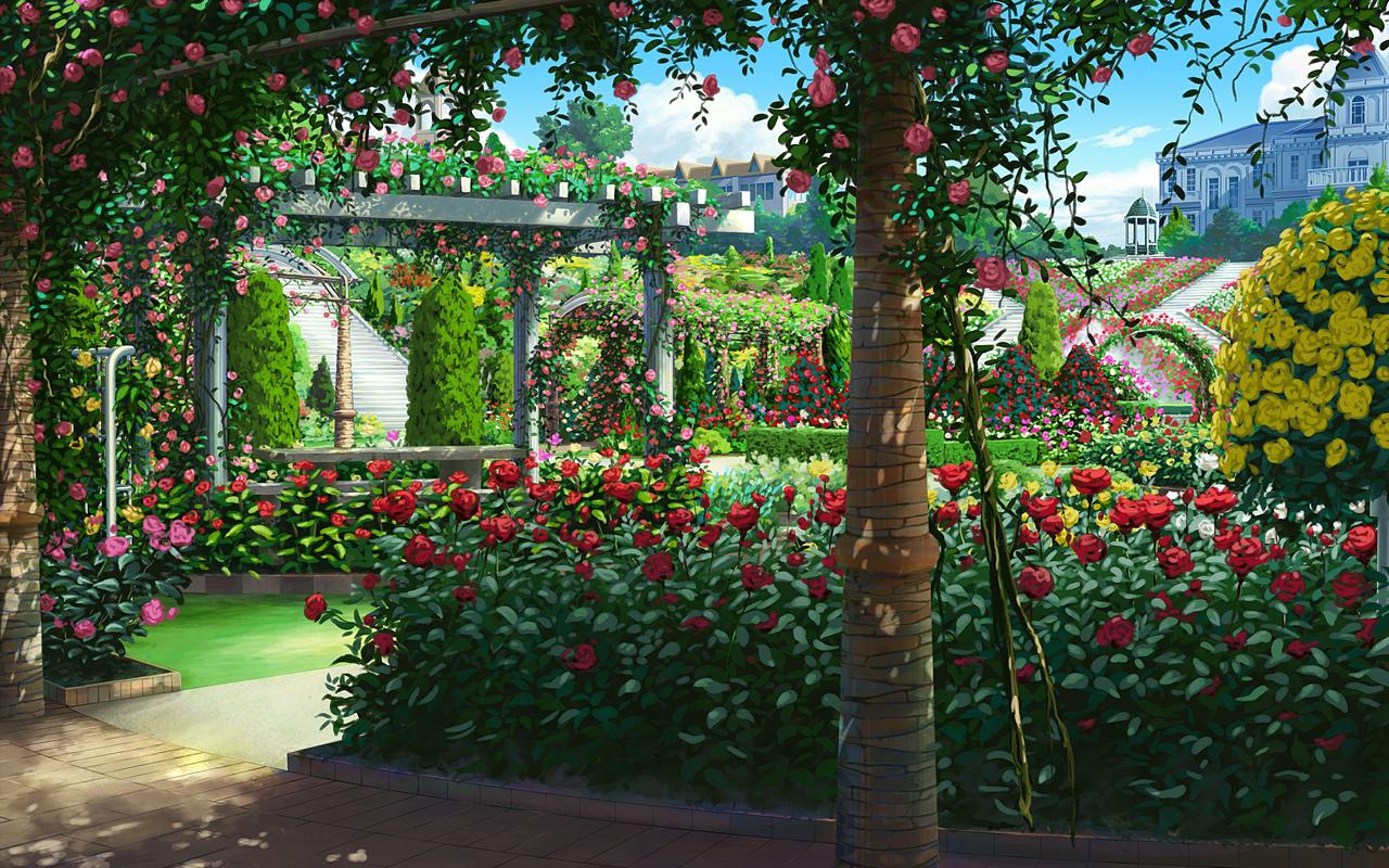 Rose Garden Wallpaper HD Desktopinhq