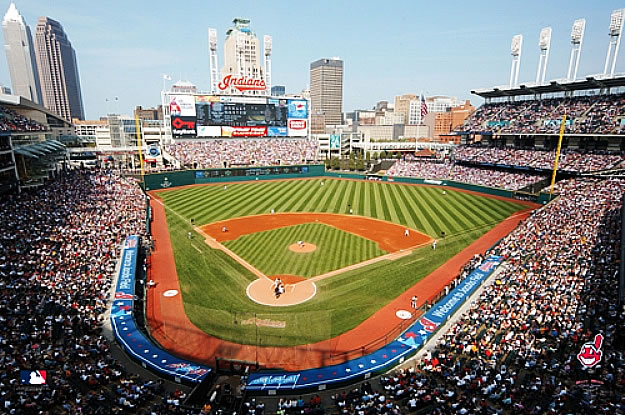 Skybox Sports Scenes Cleveland Indians Jacobs Field Wall Mural
