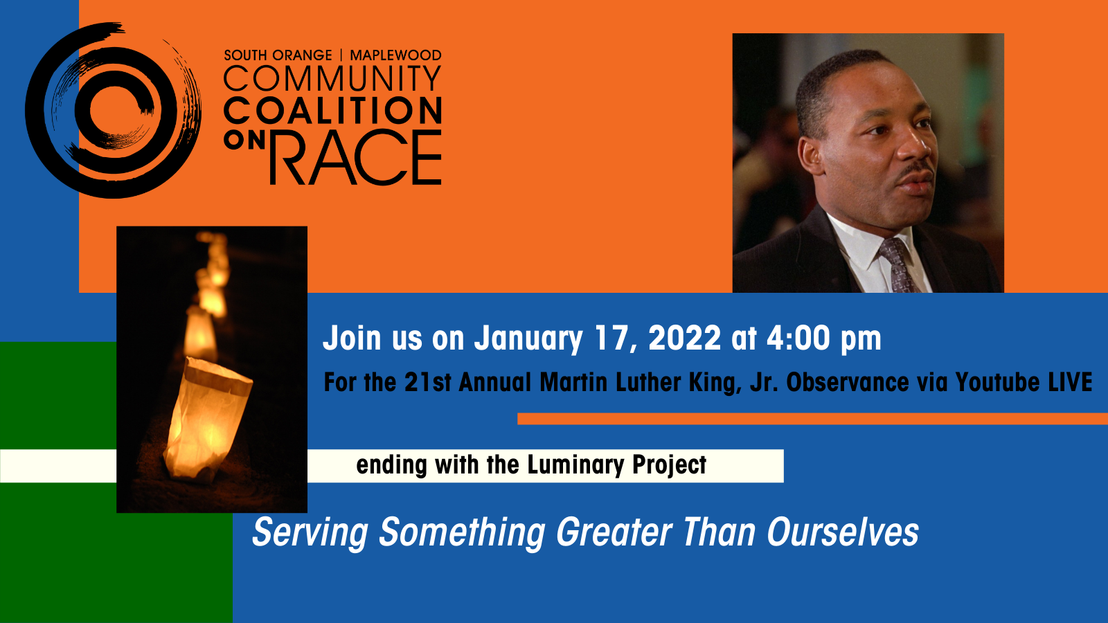 21st Annual Dr Martin Luther King Jr Observance Luminary