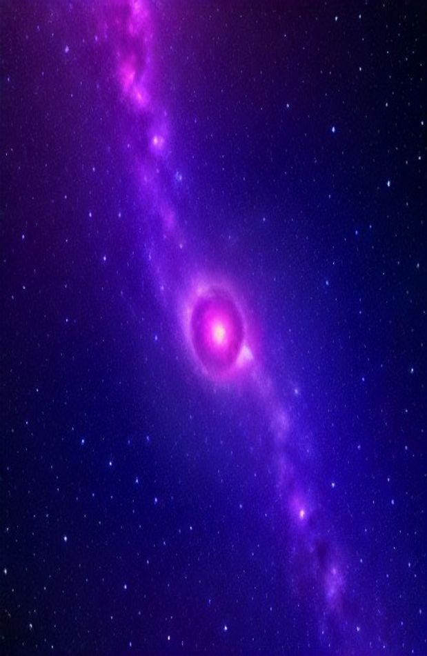 Purple Galaxy Wallpaper
