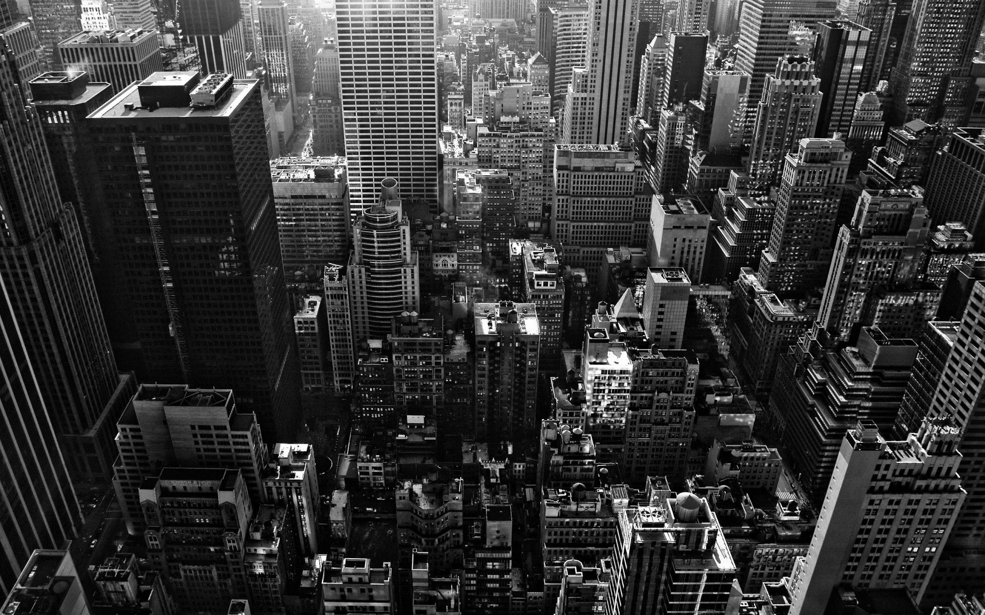 Chicago Black And White Wallpaper Phone with High Definition