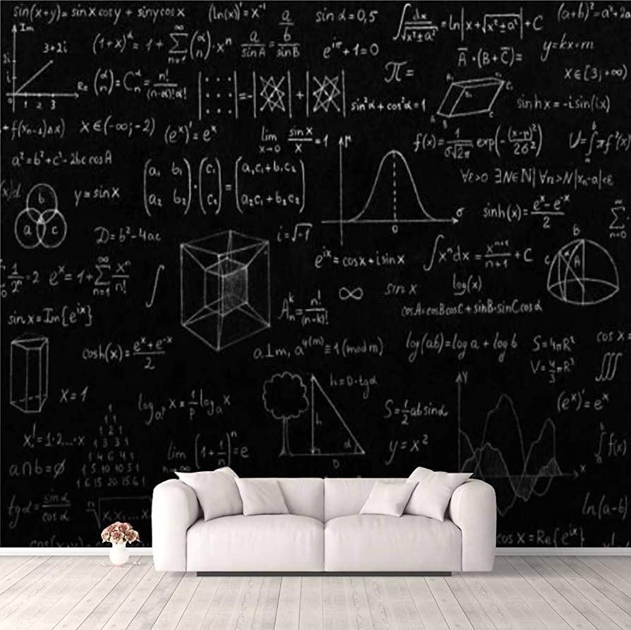 Amazon 3d Wallpaper Math Physics Formulas Self Adhesive