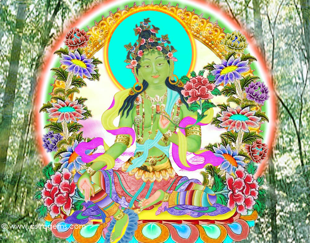 Gt15 Green Tara Wallpaper