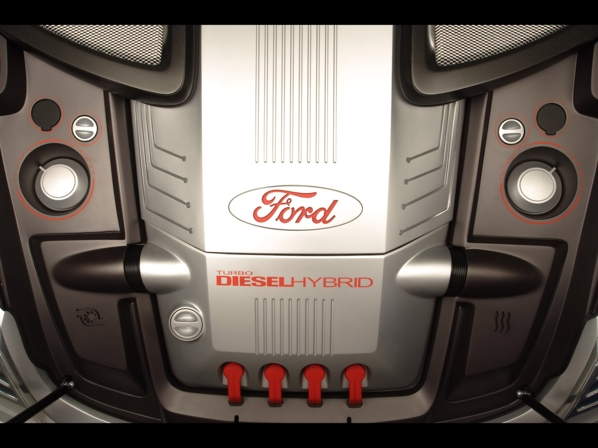 Ford Reflex Concept Engine Wallpaper