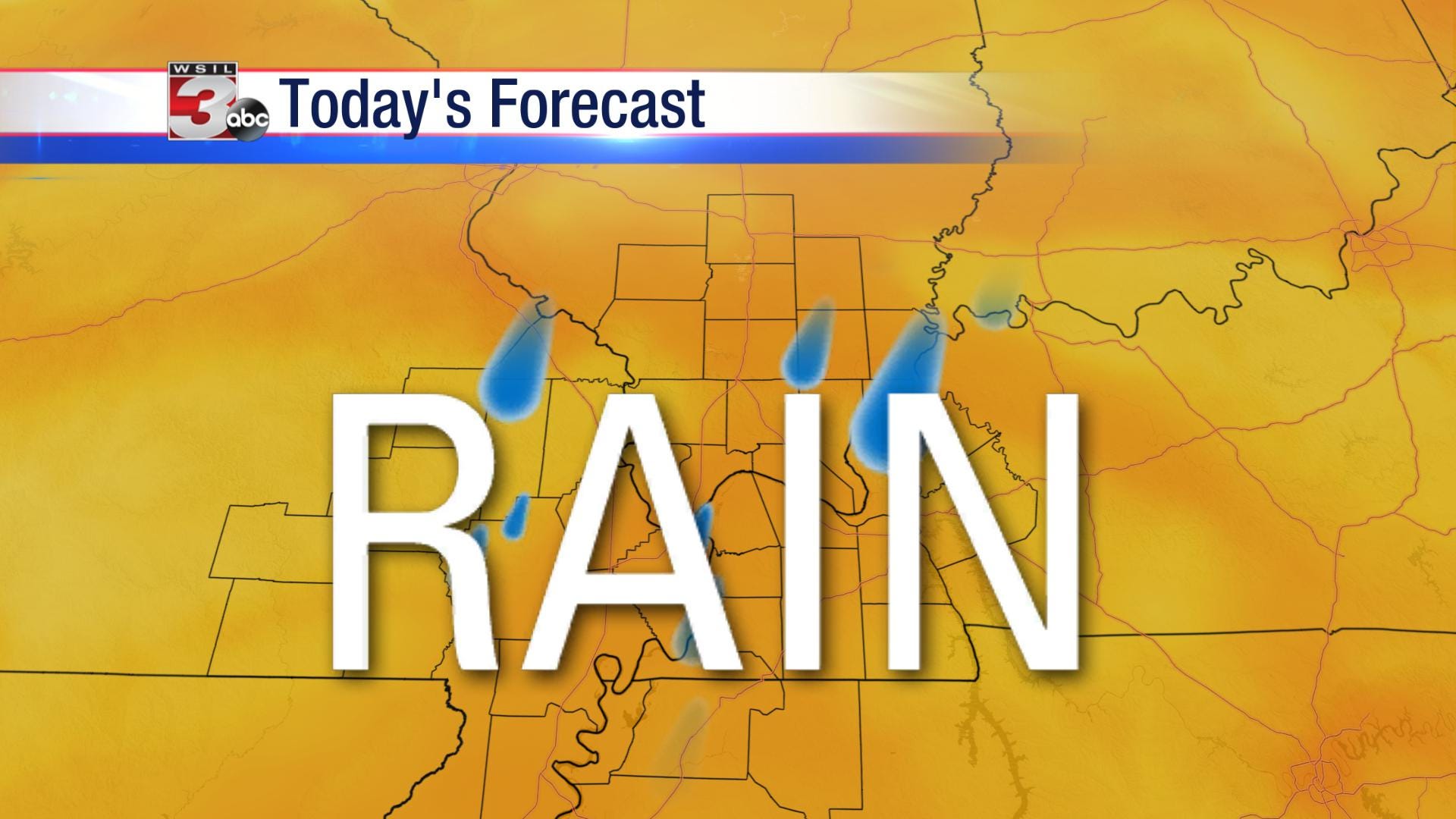 Rain Pushes Farther North Today Wsil Tv Southern Illinois