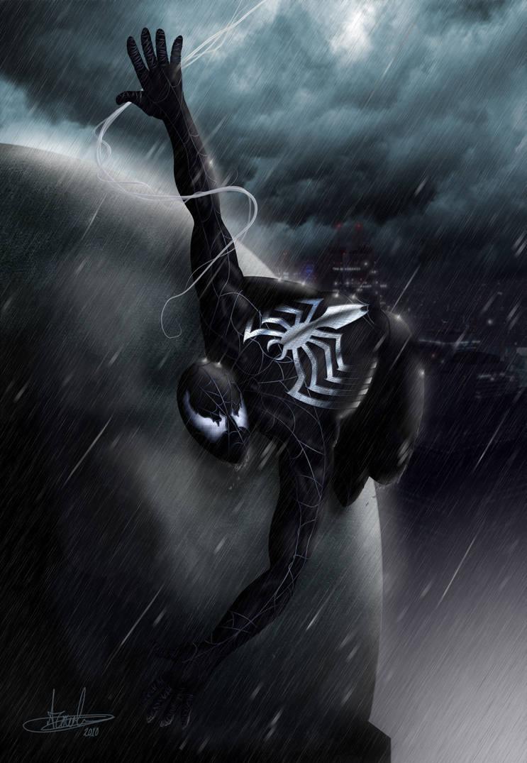 Symbiote Spider Man By Tonyzork