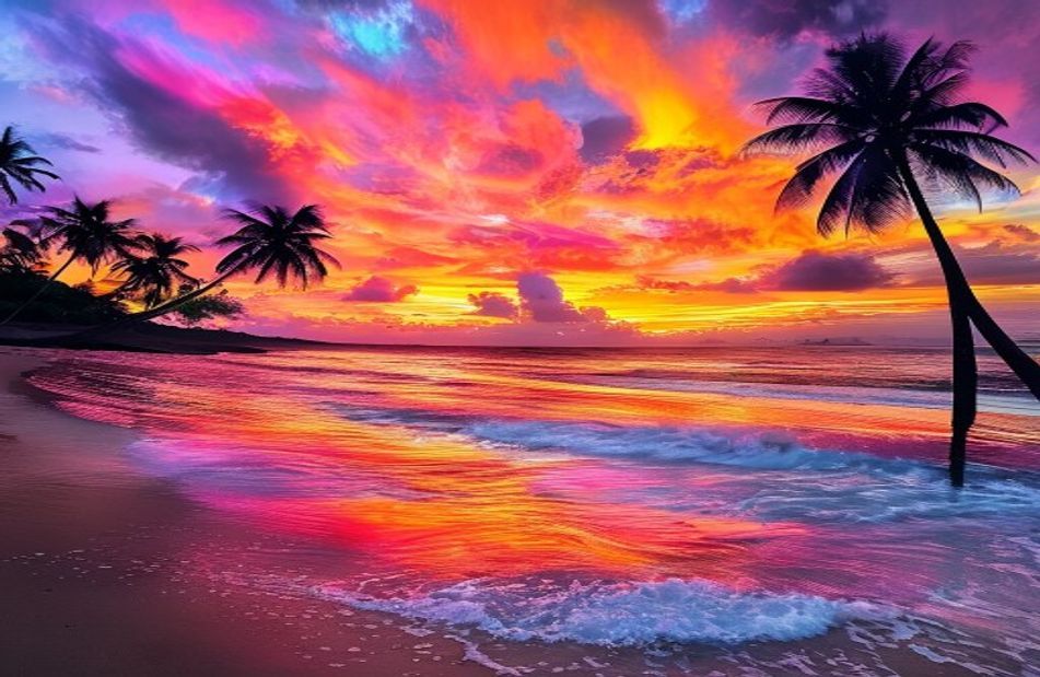 Hawaii Sunset Wallpaper